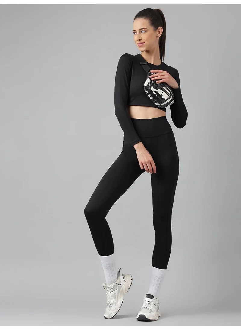 Ohsofly  Women’s Workout Leggings – Comfortable High Waist Activewear Bottoms for Women, Perfect for Gym, Yoga, Running, Training, Dance, Fitness, Sports, Travel and Everyday Athleisure Fashion for Women | Best Price UAE